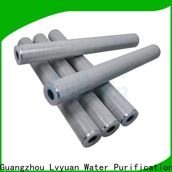Lvyuan professional sintered powder ss filter rod for sea water desalination