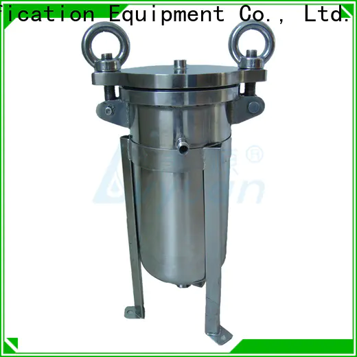 Lvyuan stainless water filter housing with fin end cap for industry