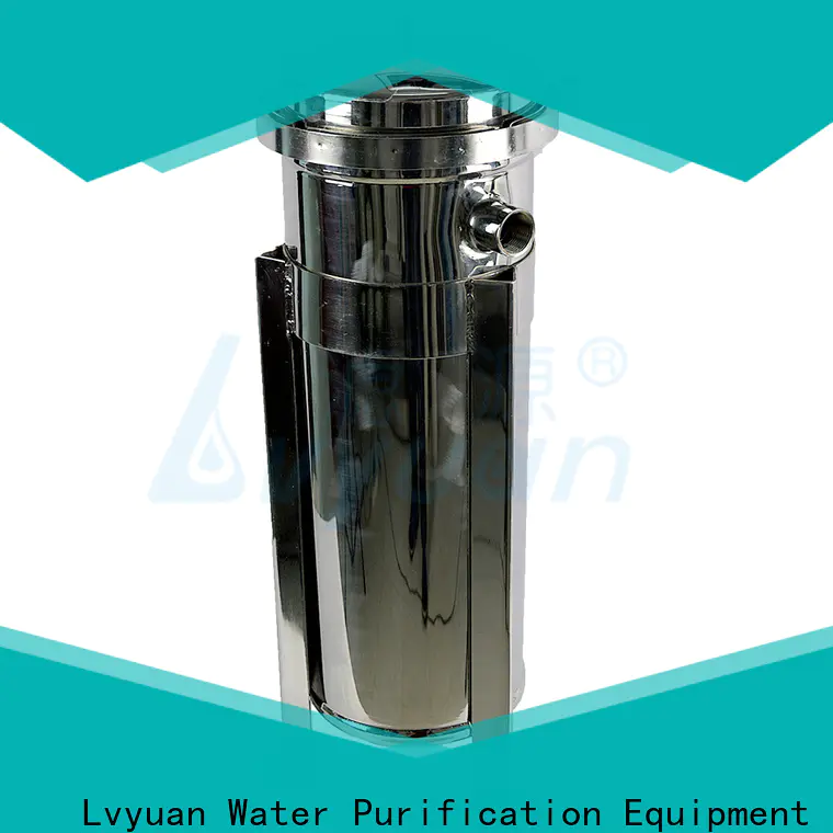 Lvyuan titanium stainless filter housing manufacturer for oil fuel