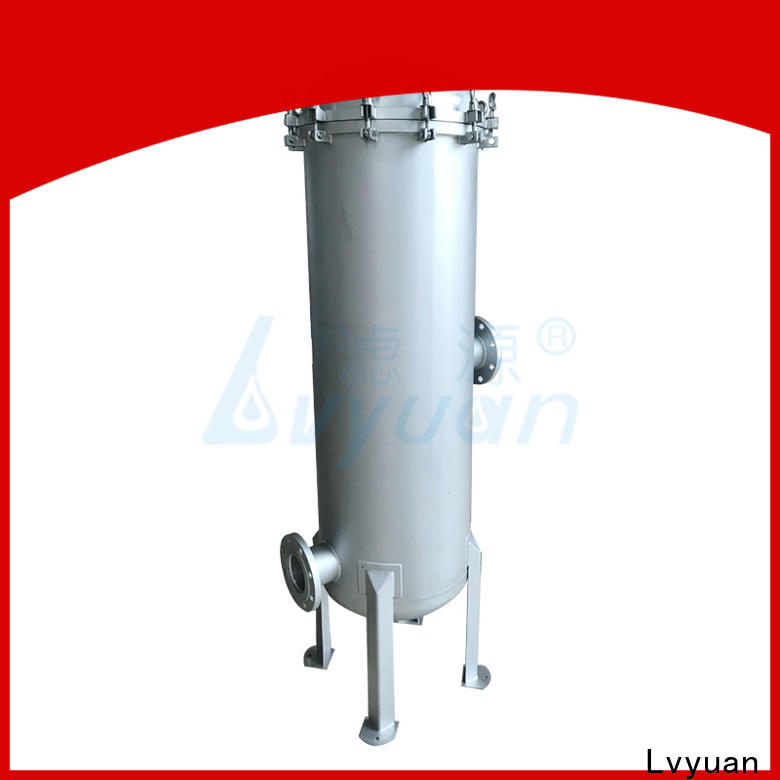 Lvyuan porous ss cartridge filter housing with core for food and beverage