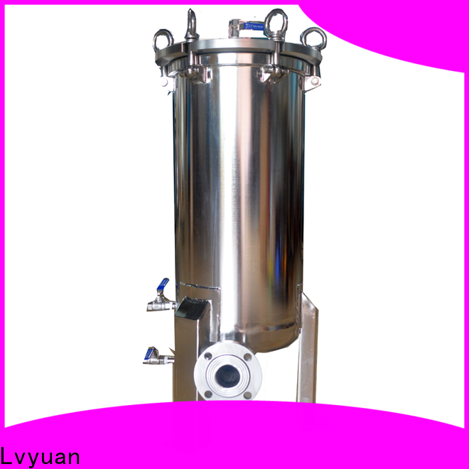 Lvyuan titanium stainless water filter housing housing for sea water desalination