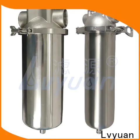 Lvyuan ss bag filter housing with fin end cap for industry