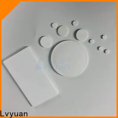 Lvyuan porous sintered carbon water filter manufacturer for sea water desalination