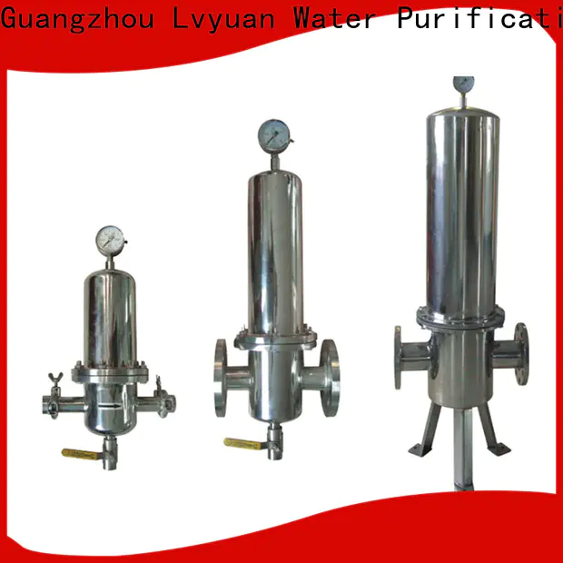 porous stainless water filter housing manufacturer for food and beverage