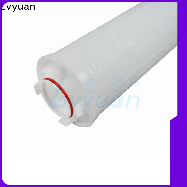 Lvyuan efficient high flow filters manufacturer for sea water desalination