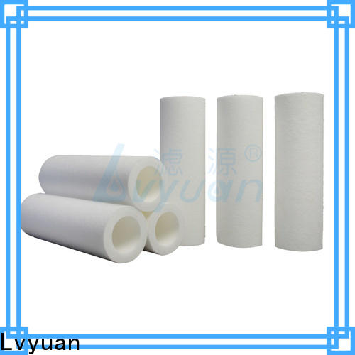 Lvyuan efficient pp melt blown filter cartridge supplier for food and beverage