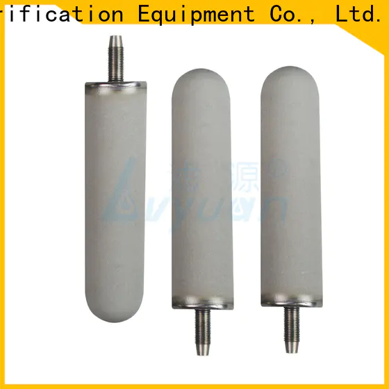 professional sintered powder metal filter rod for sea water desalination
