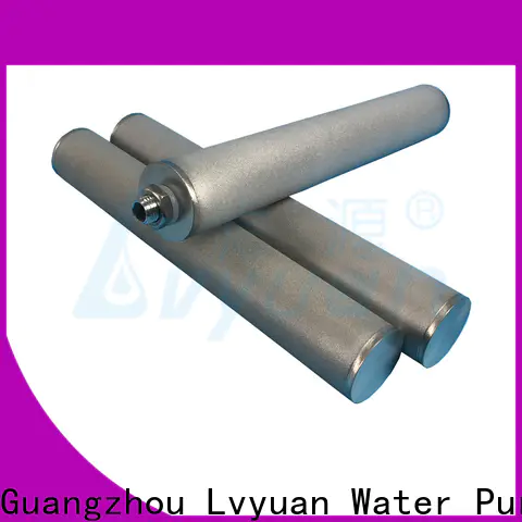 Lvyuan sintered powder ss filter supplier for industry
