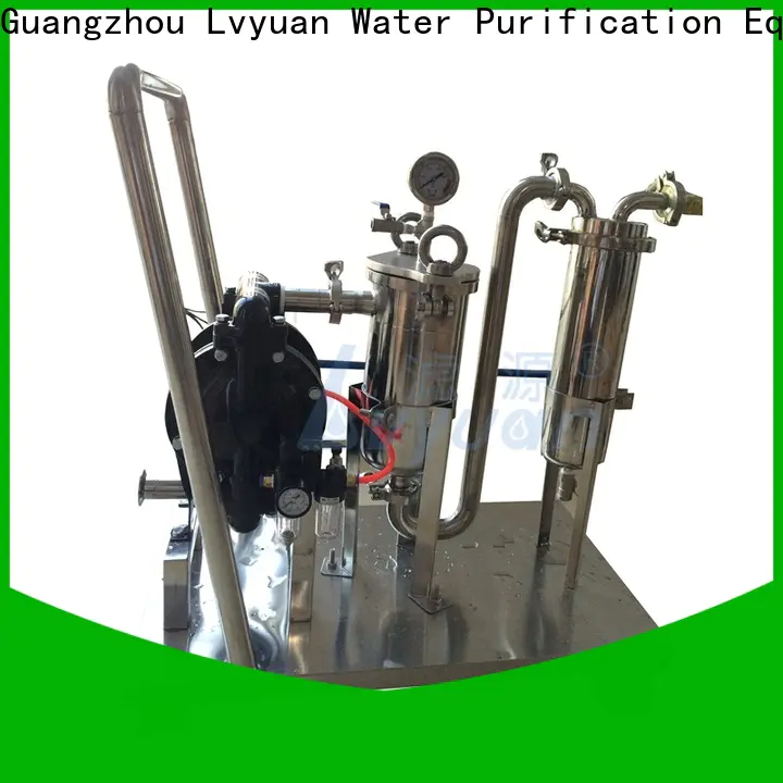 Lvyuan high end ss filter housing manufacturers rod for sea water treatment