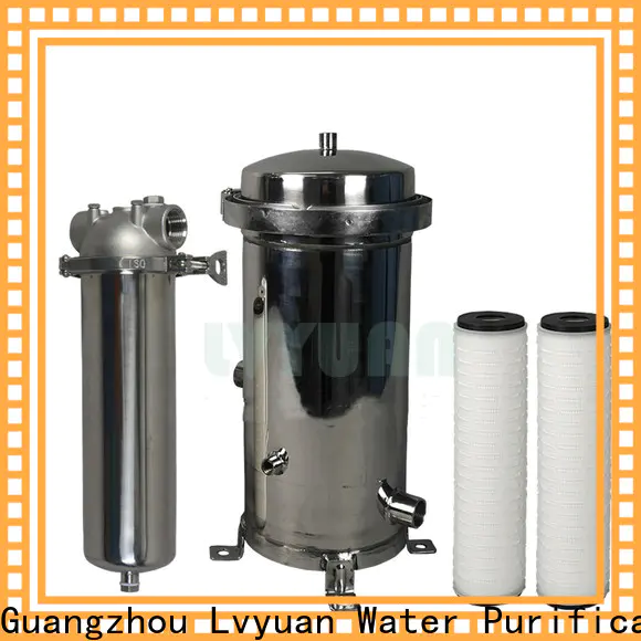 high end stainless steel filter housing manufacturers with core for food and beverage