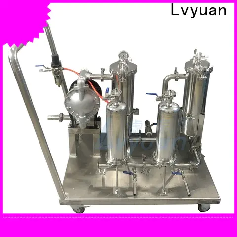Lvyuan stainless steel filter housing manufacturer for sea water treatment