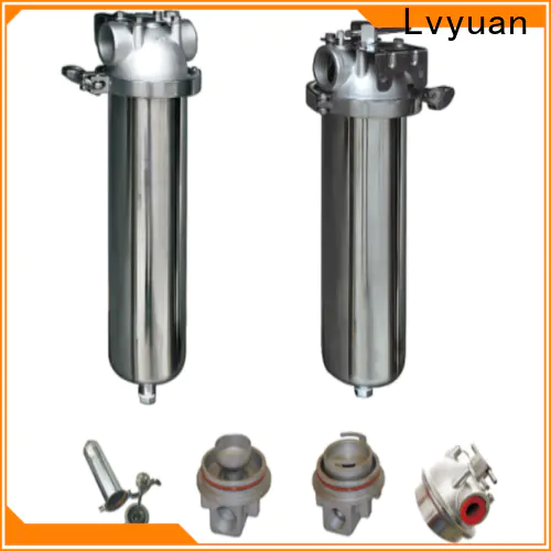 best stainless steel cartridge filter housing with core for sea water treatment