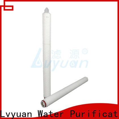 Lvyuan ptfe pleated water filter cartridge replacement for diagnostics