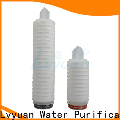 Lvyuan pleated filter supplier for organic solvents