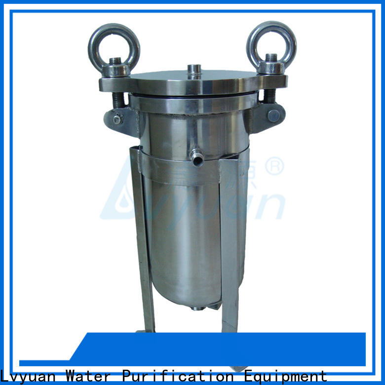 Lvyuan stainless steel water filter housing manufacturer for food and beverage