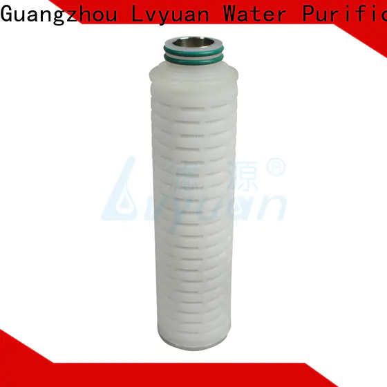 Lvyuan membrane pleated filter cartridge supplier for industry