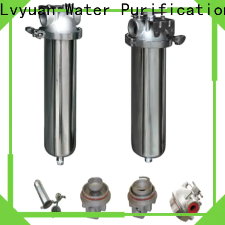 Lvyuan best stainless steel water filter housing with core for sea water treatment