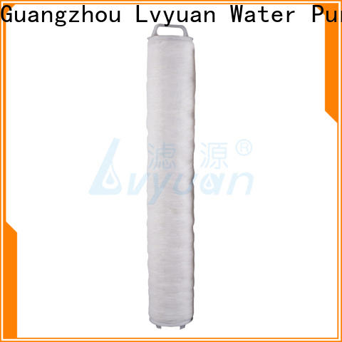 Lvyuan safe high flow water filter cartridge supplier for industry