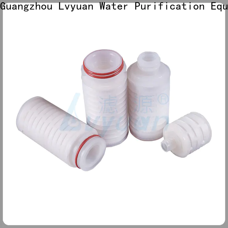 Lvyuan pleated water filters manufacturer for industry