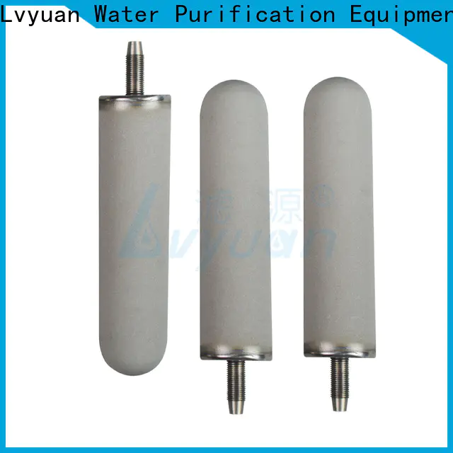 activated carbon sintered filter cartridge rod for industry