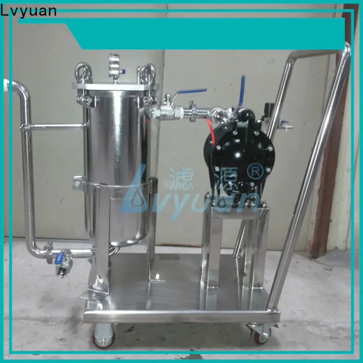 Lvyuan stainless steel water filter cartridge supplier for sea water desalination