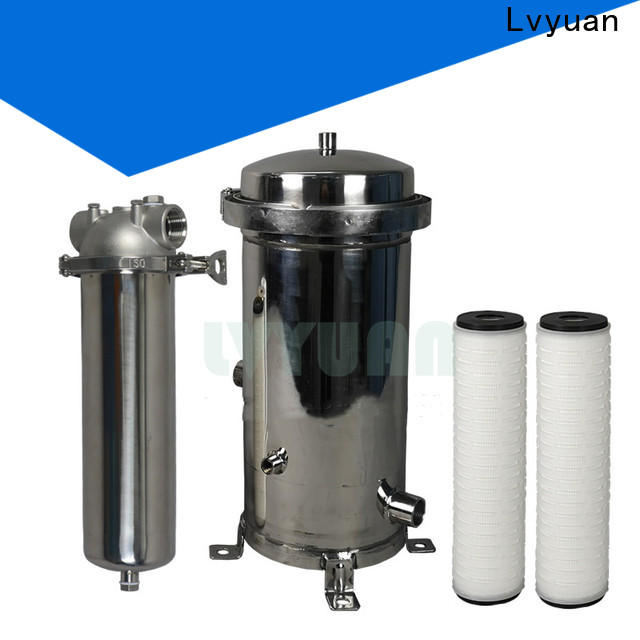Lvyuan efficient stainless filter housing with core for industry