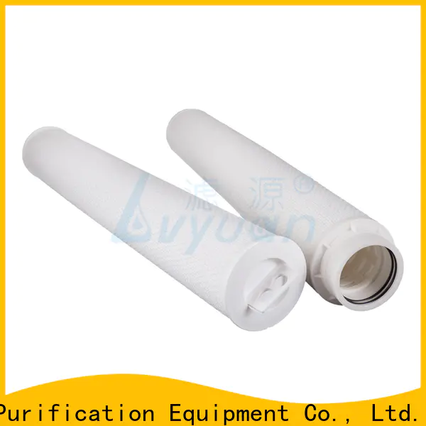 Lvyuan efficient high flow filter cartridge manufacturer for sea water desalination