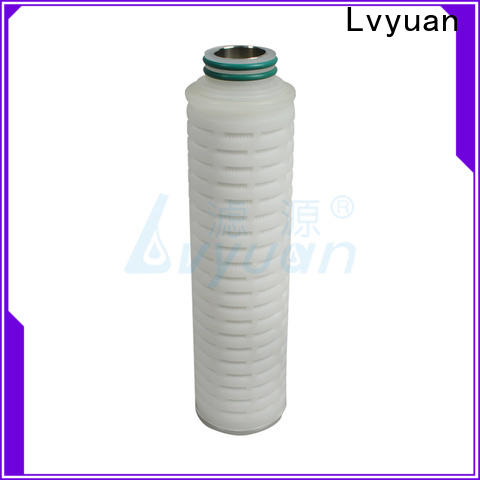 Lvyuan pleated filter manufacturer for sea water desalination