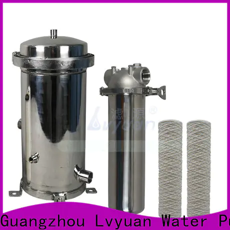 Lvyuan stainless steel water filter cartridge manufacturer for industry