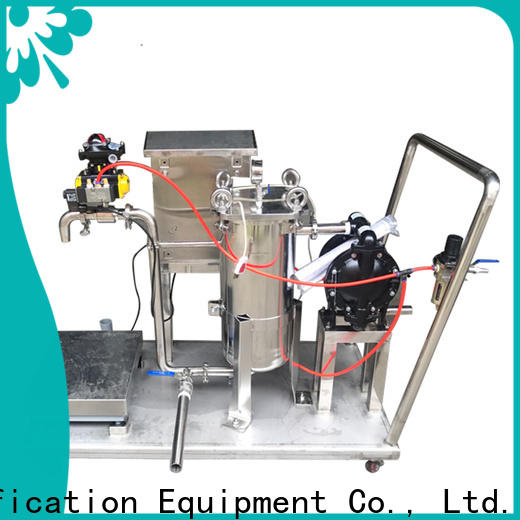 efficient stainless steel bag filter housing rod for food and beverage