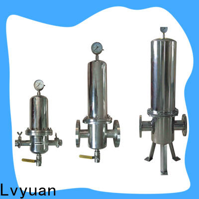 efficient ss cartridge filter housing housing for food and beverage
