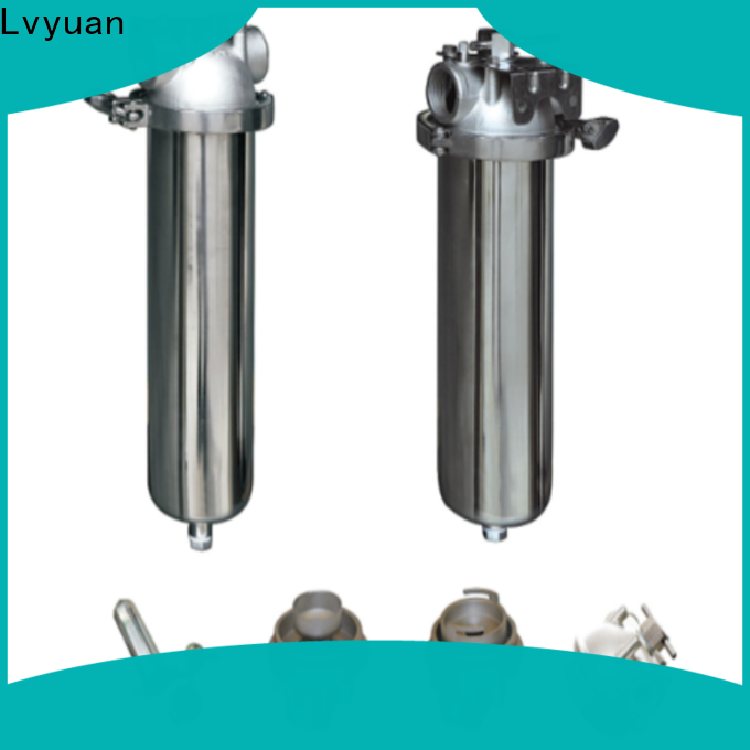 Lvyuan stainless steel filter housing with core for sea water desalination