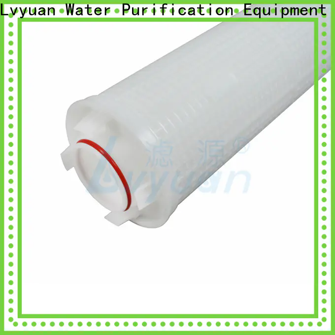 Lvyuan high end high flow water filter cartridge manufacturer for sea water desalination