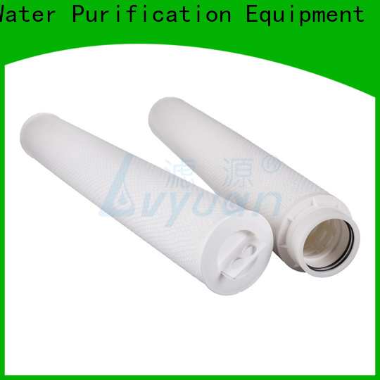 Lvyuan high flow pleated filter cartridge manufacturer for sea water desalination