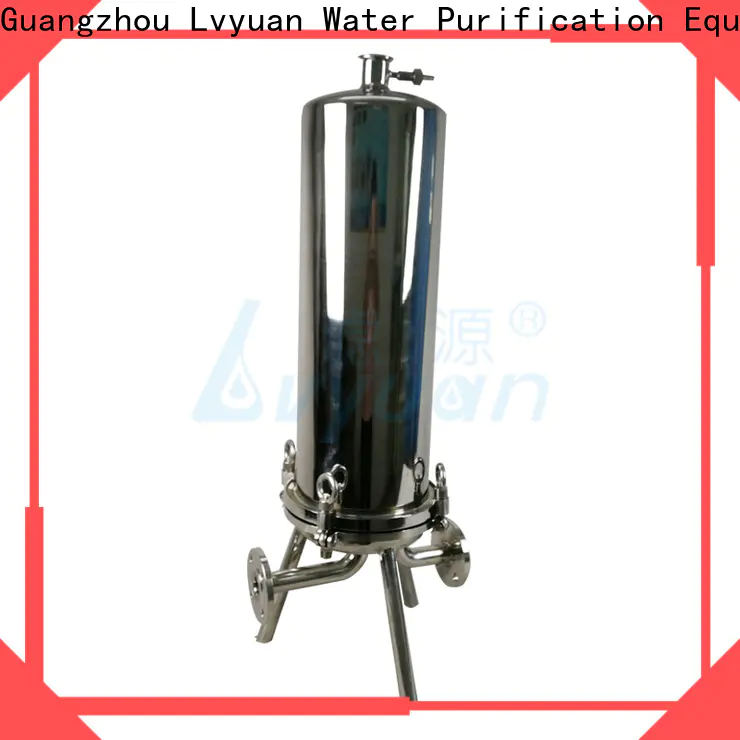 Lvyuan efficient ss bag filter housing with core for industry