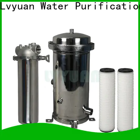 Lvyuan stainless steel filter housing with core for oil fuel