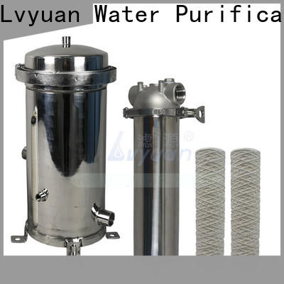 professional ss cartridge filter housing rod for sea water desalination