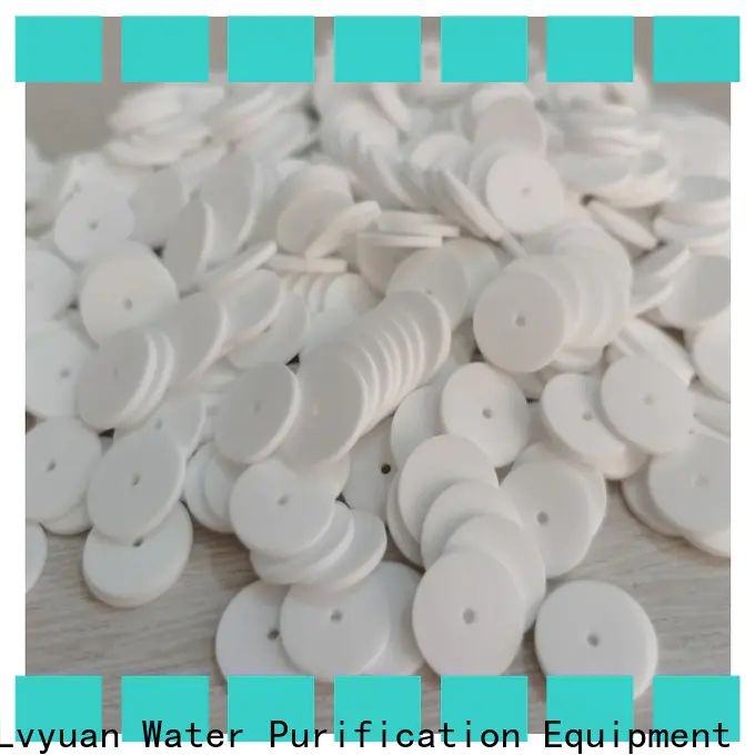 Lvyuan professional sintered filter cartridge rod for sea water desalination