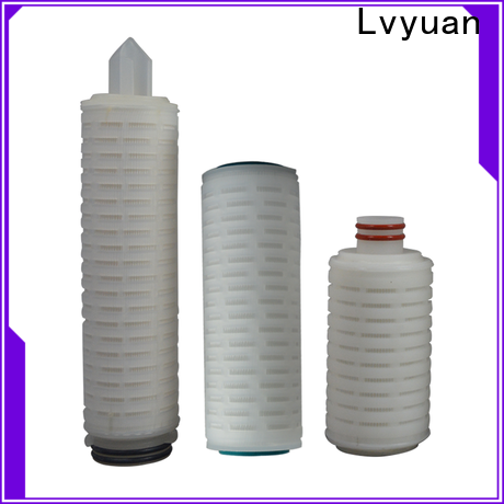 membrane pleated water filters replacement for organic solvents