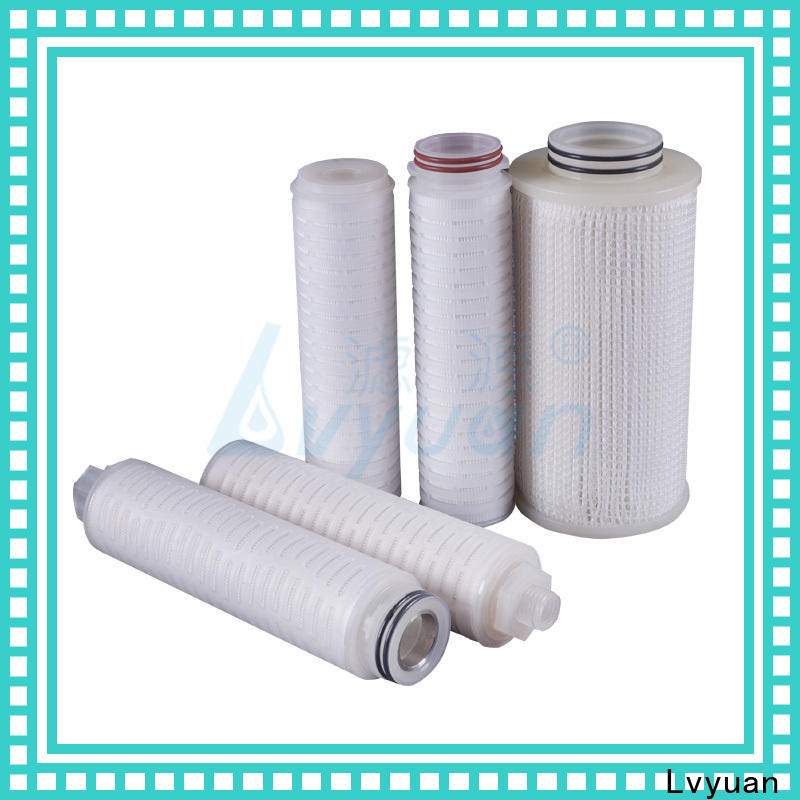 pvdf pleated filter manufacturers manufacturer for food and beverage