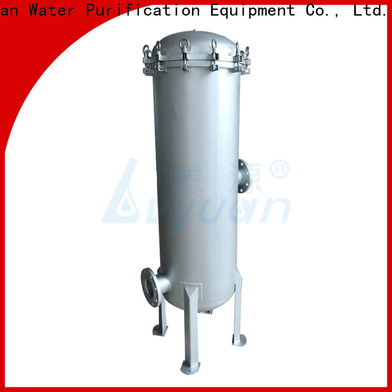 Lvyuan efficient stainless steel water filter housing housing for industry