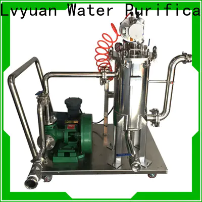 Lvyuan titanium stainless filter housing manufacturer for sea water desalination
