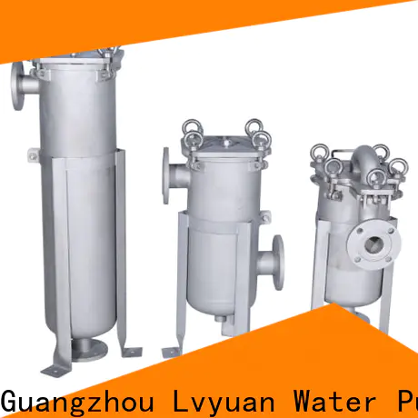 Lvyuan stainless steel bag filter housing manufacturer for oil fuel
