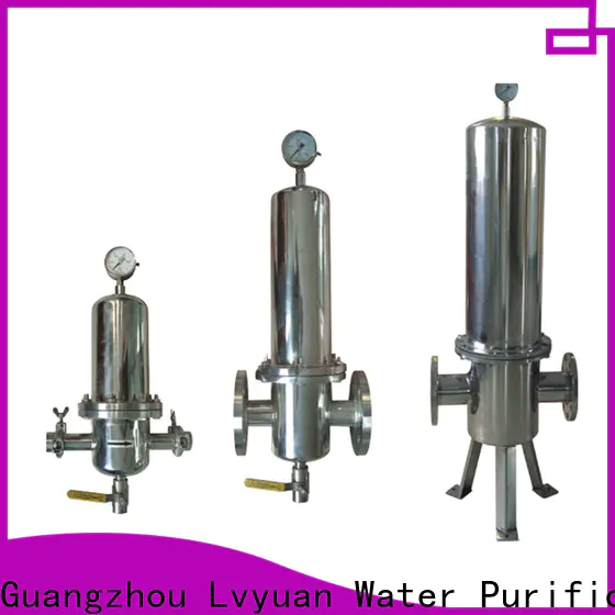 Lvyuan stainless steel filter housing rod for food and beverage