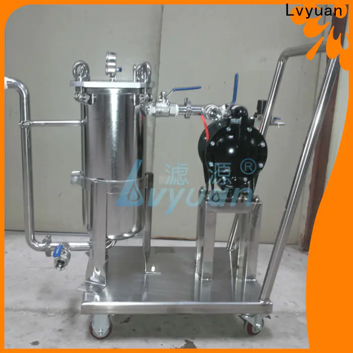 Lvyuan professional stainless water filter housing rod for sea water desalination