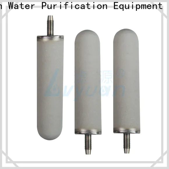 activated carbon sintered filter cartridge manufacturer for sea water desalination