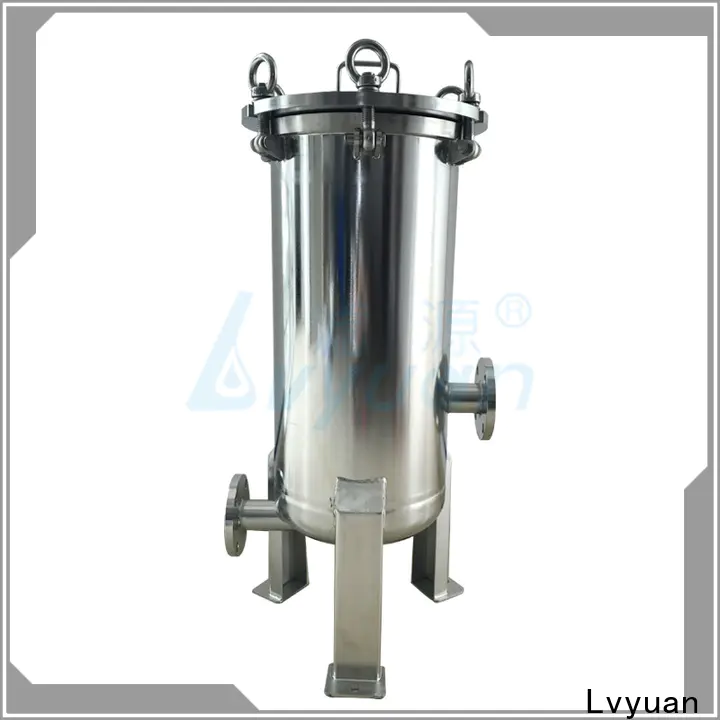 Lvyuan efficient stainless water filter housing rod for food and beverage