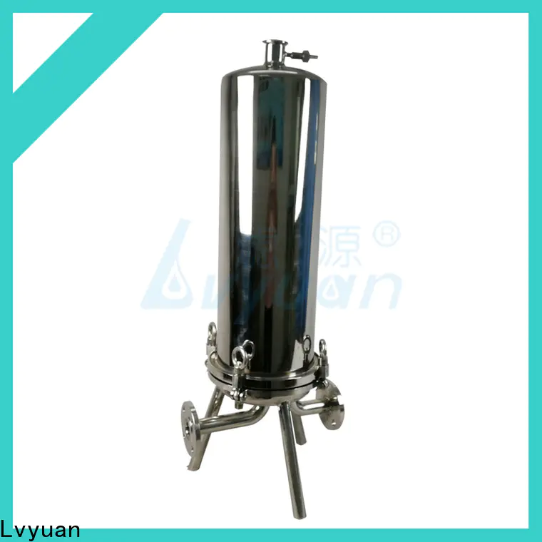 Lvyuan stainless steel water filter housing rod for industry