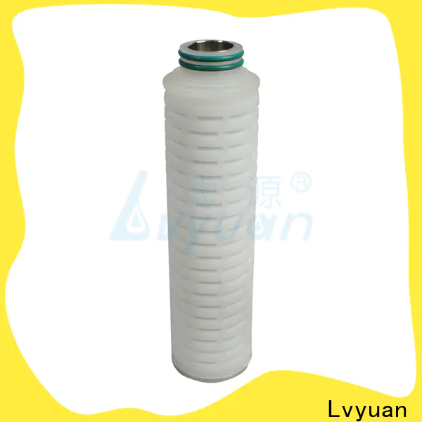 Lvyuan ptfe pleated filter replacement for food and beverage