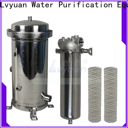 Lvyuan porous ss bag filter housing rod for oil fuel